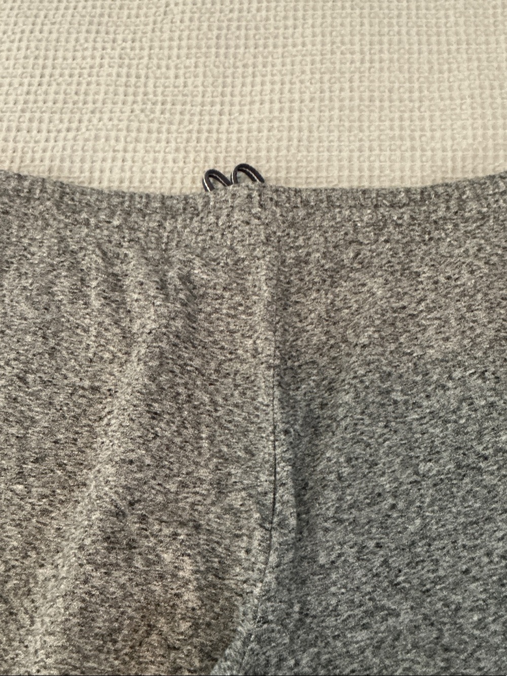 T by Talbots Gray Heather Knit Joggers with Drawstring size Medium - Picture 10 of 10